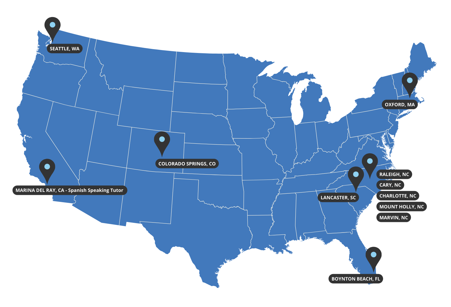 Pam's Reading Tutor Map